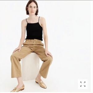 J Crew Academy Loafers Metallic Leather Gold Size 5.5 New